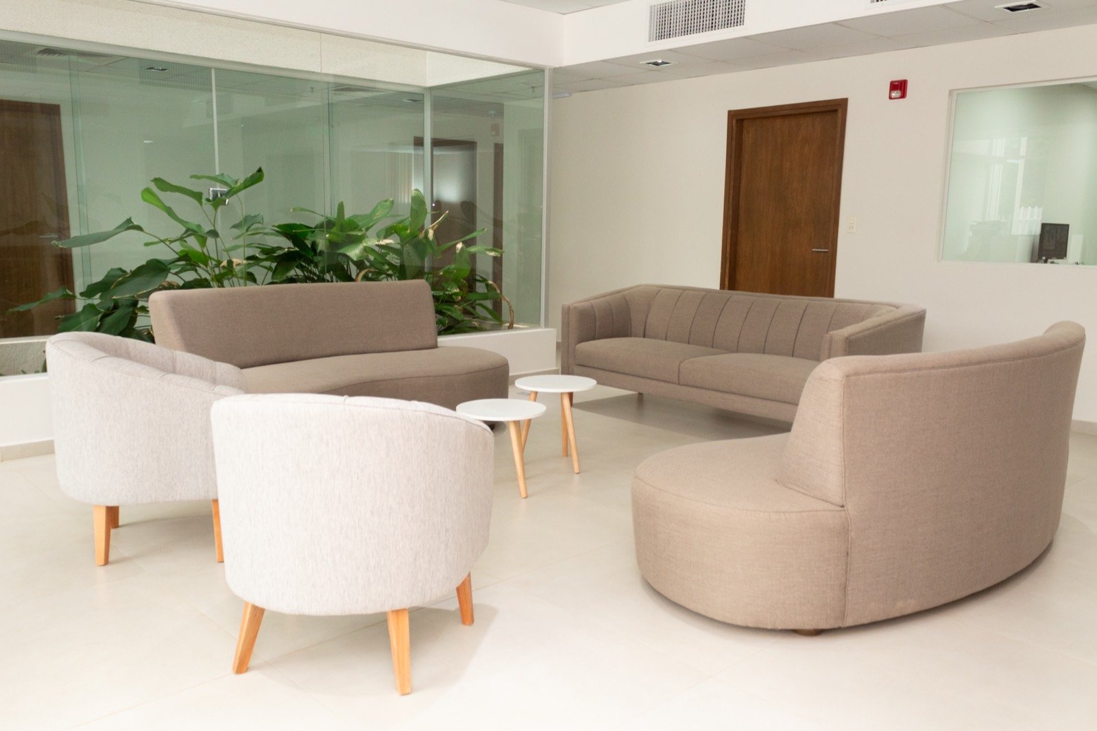 Sala de espera del COI, lista para recibir más pacientes